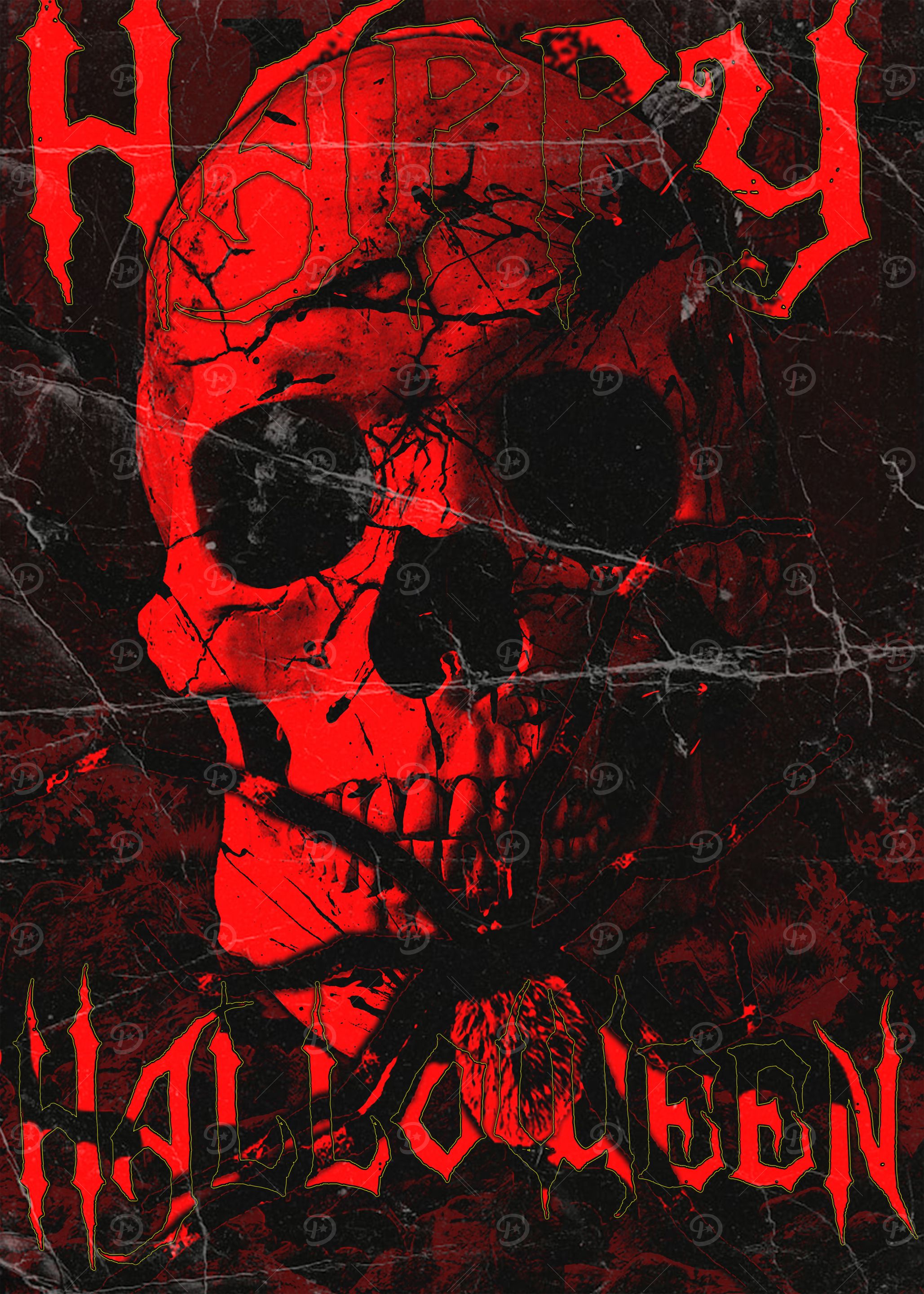 Happy Halloween Skull