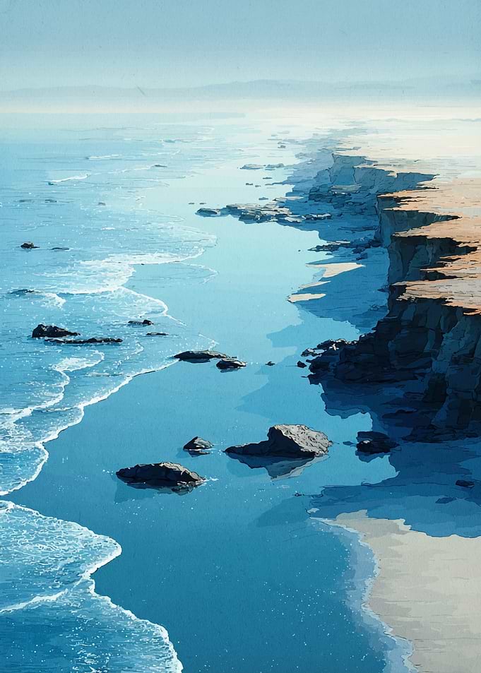 Coastal Cliffside Serenity