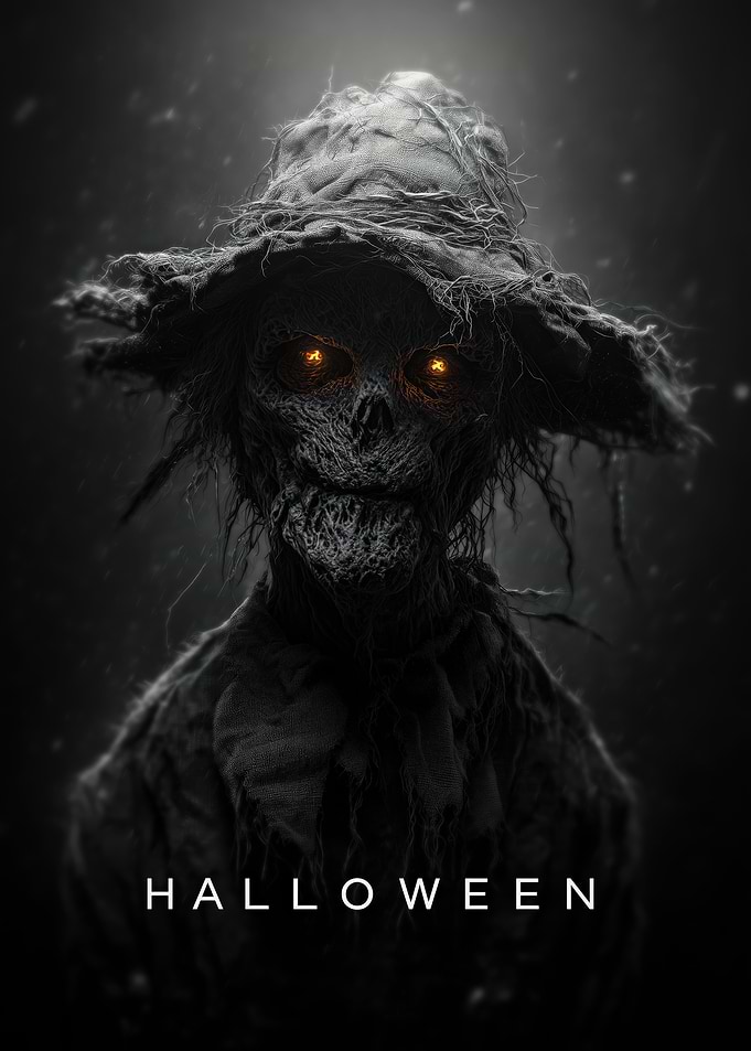 Creepy Halloween Scarecrow