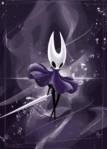 Hollow Knight silksong Digital Art