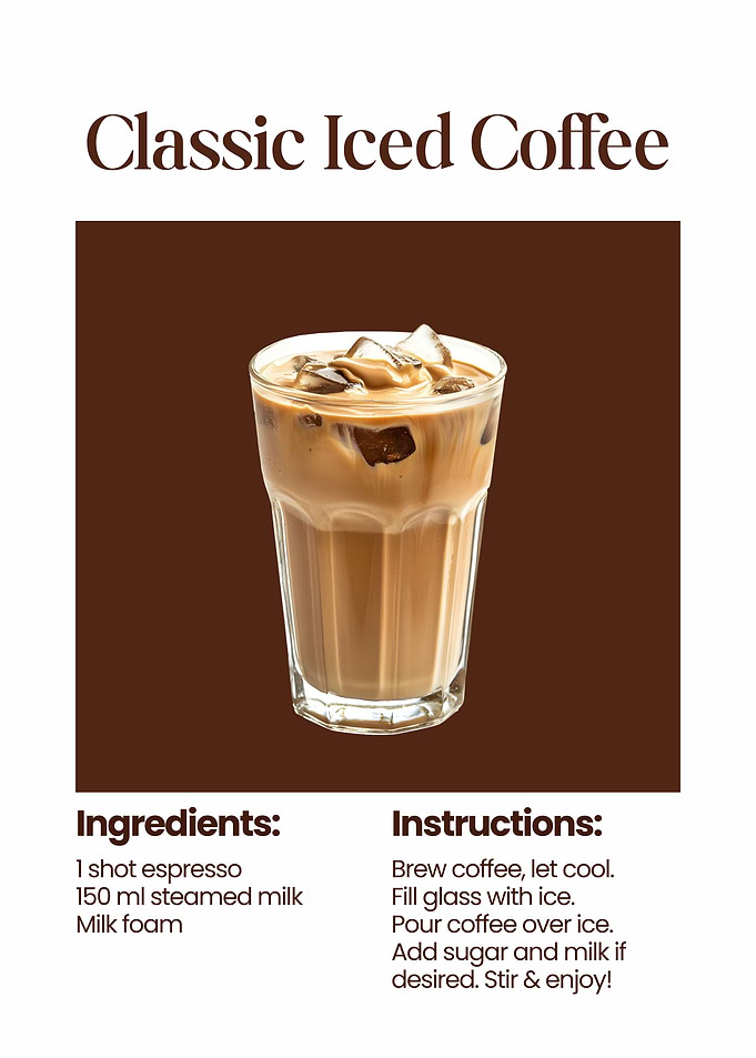 Classic Iced Coffee Recipe
