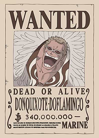 Donquixote Doflamingo Wanted