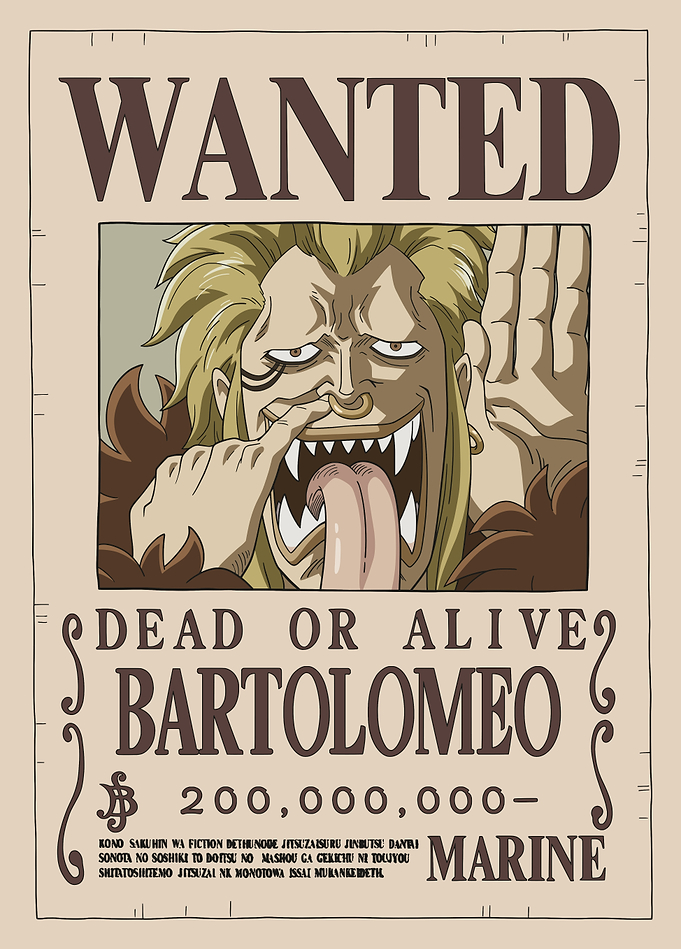 Bartolomeo Wanted
