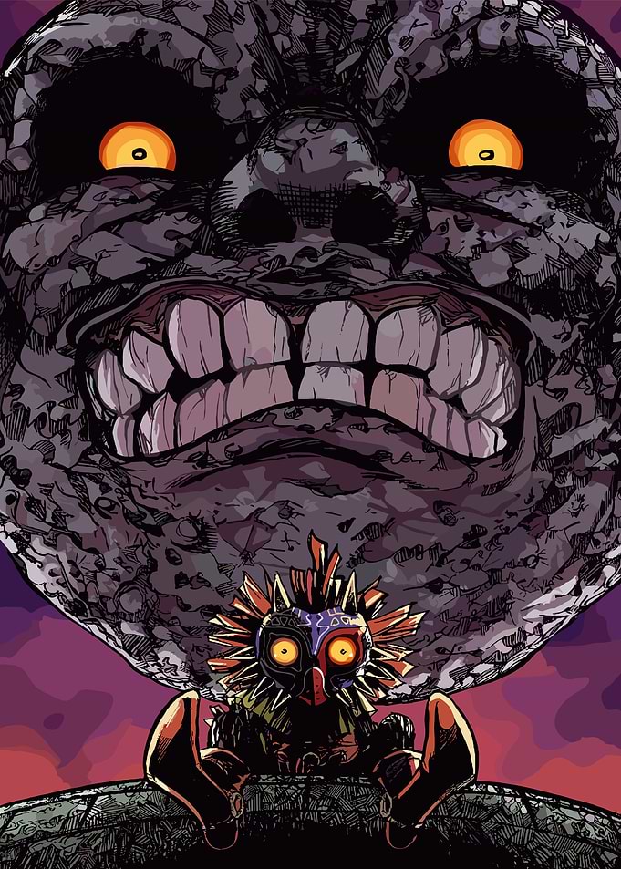 Majora's Mask and the Moon
