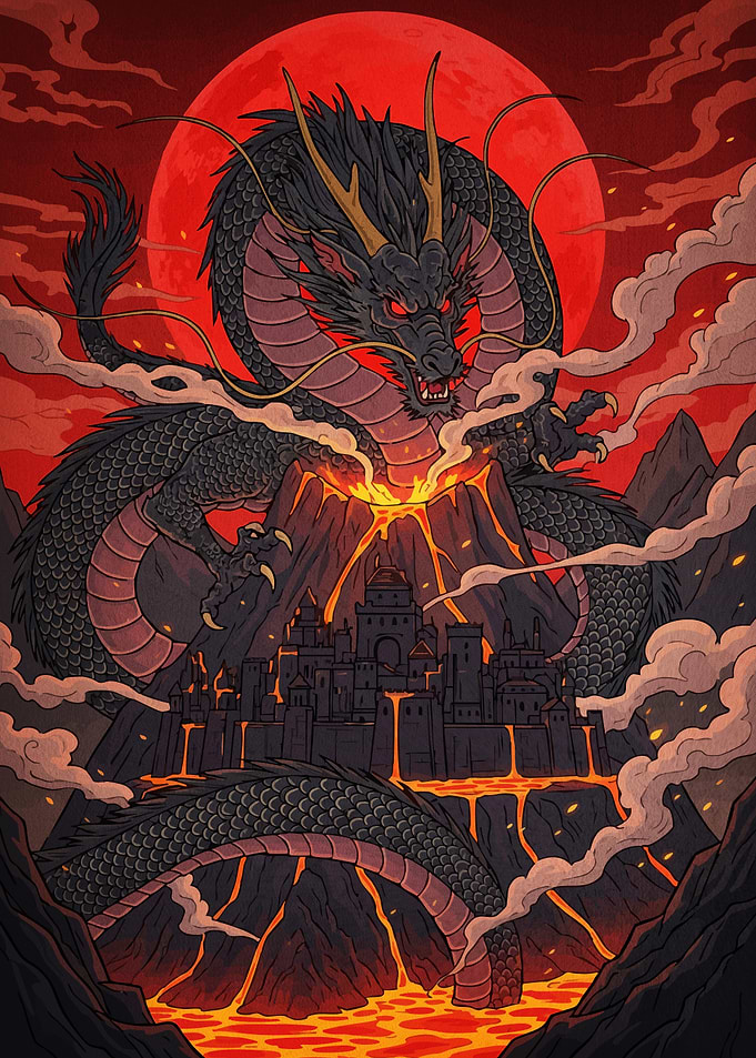 Dragon Volcanic City