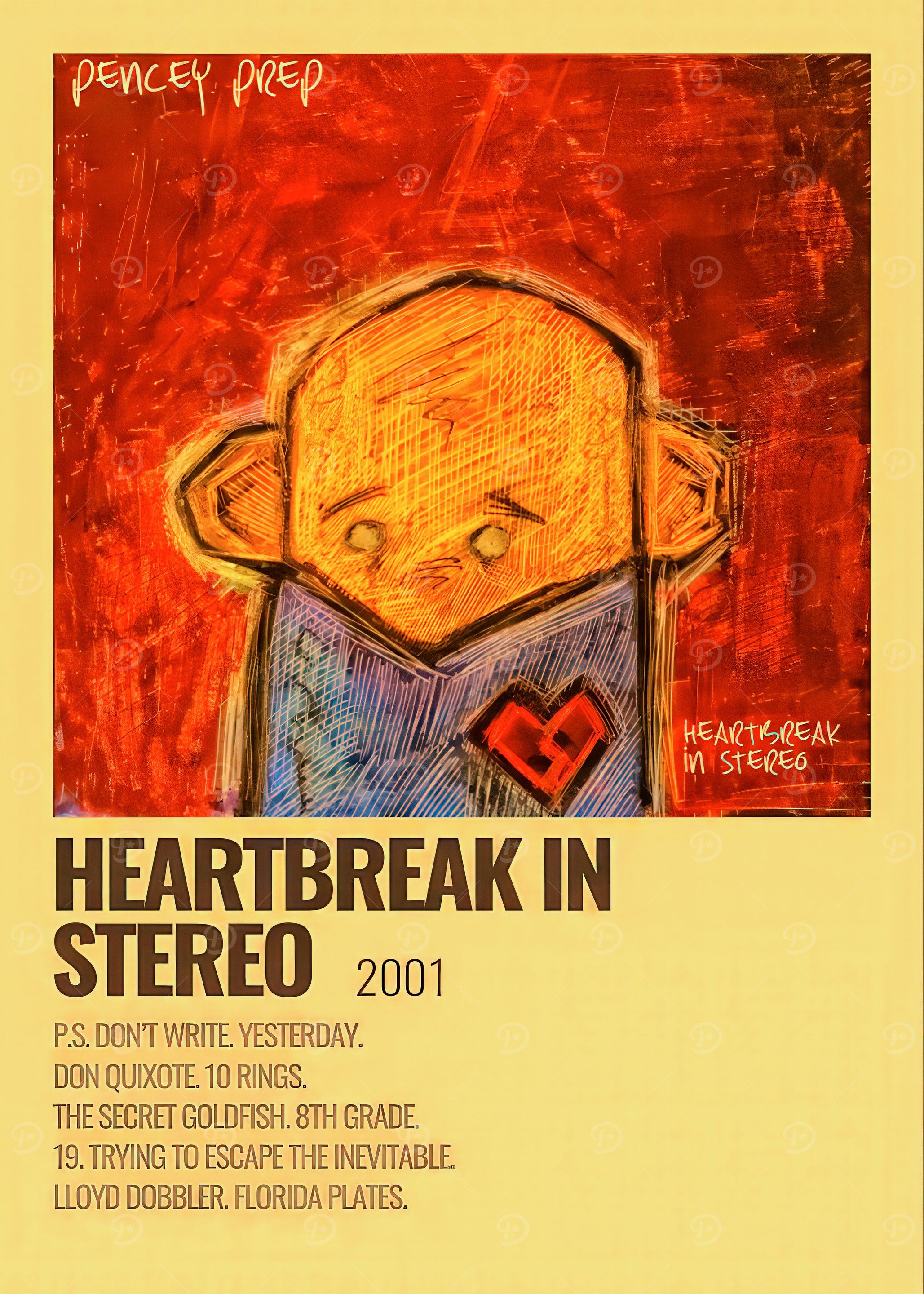 Pencey Prep Heartbreak in Stereo Album