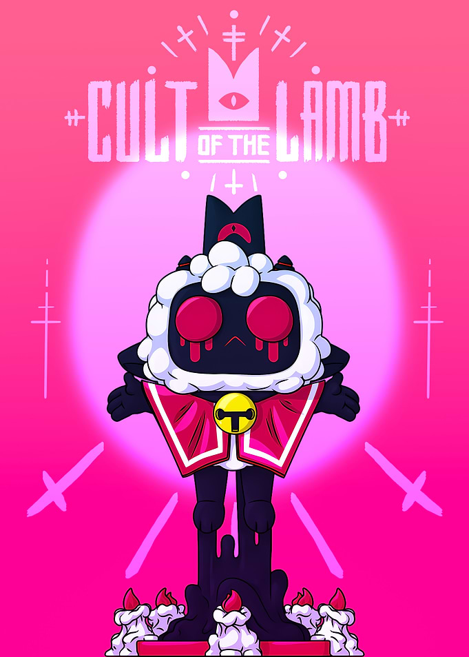Cult of the Lamb Pixel Art