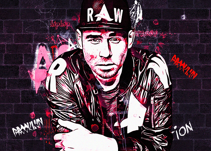 Afrojack Graffiti Art