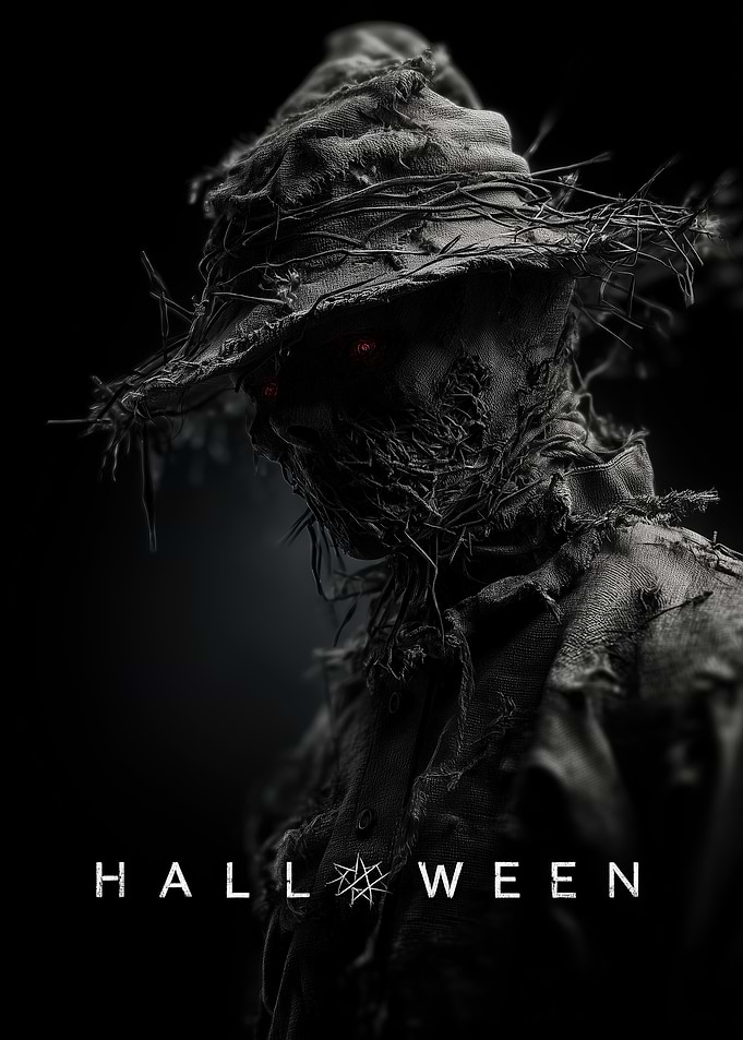 Creepy Halloween Scarecrow