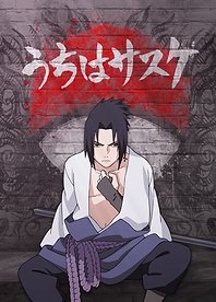 Sasuke Uchiha – Graffiti Sharingan