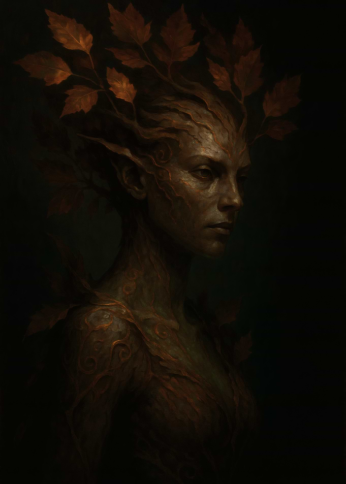 Autumnal Elf Portrait