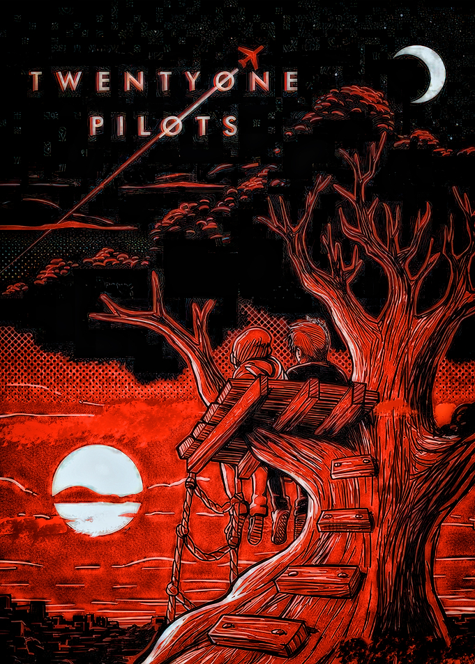 Twenty One Pilots Treehouse Poster