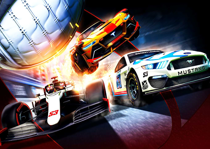 Rocket League Cars Racing