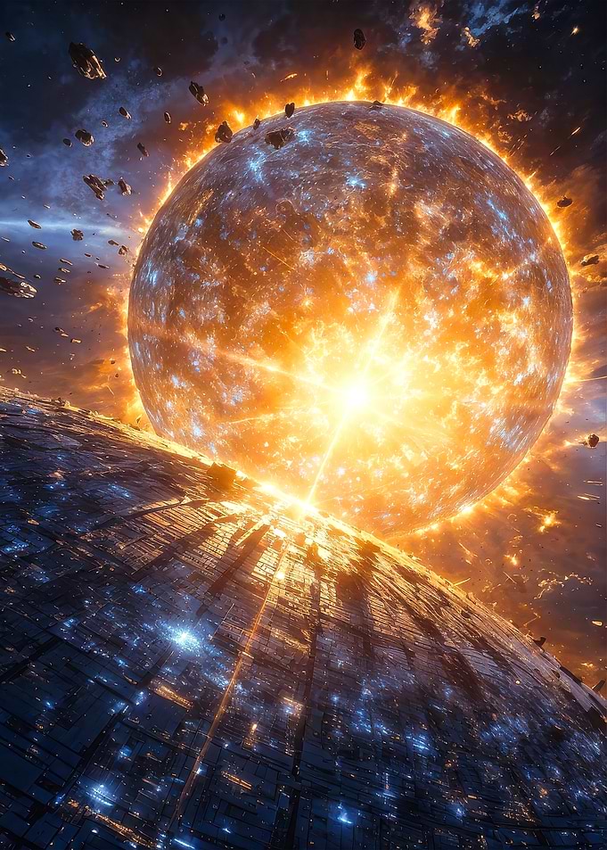 Dyson Sphere, Sci-Fi, Cosmic Energy