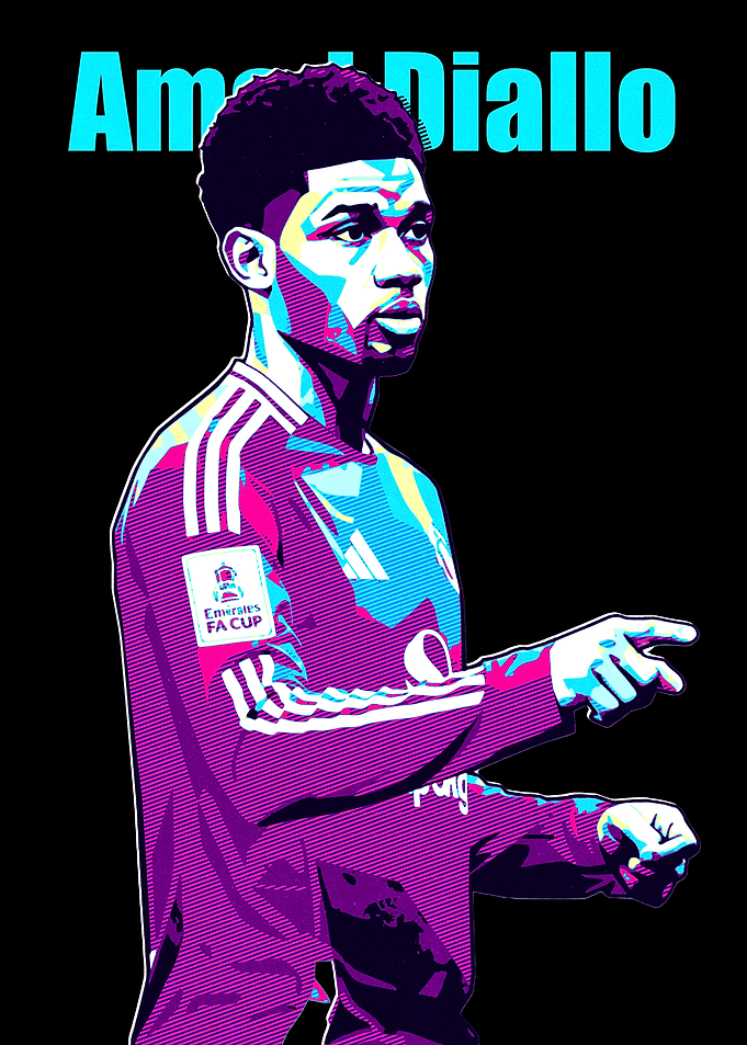 Amad Diallo Pop Art Portrait