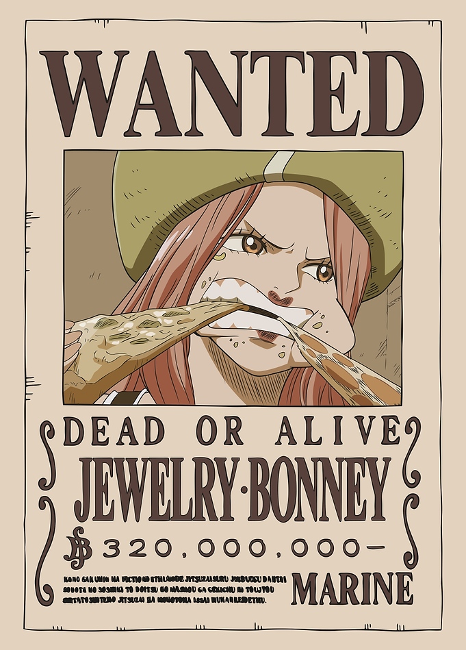 Jewelry Bonney Wanted