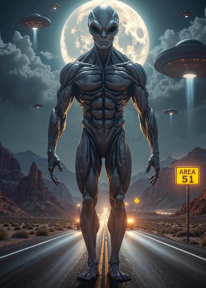 Alien Encounter at Area 51
