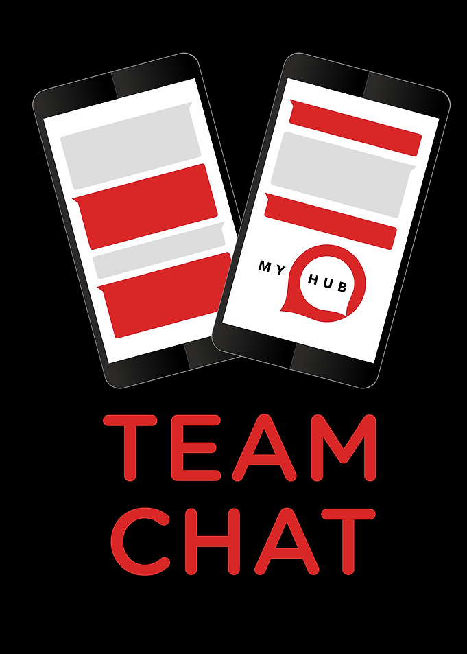 Team Chat App Illustration