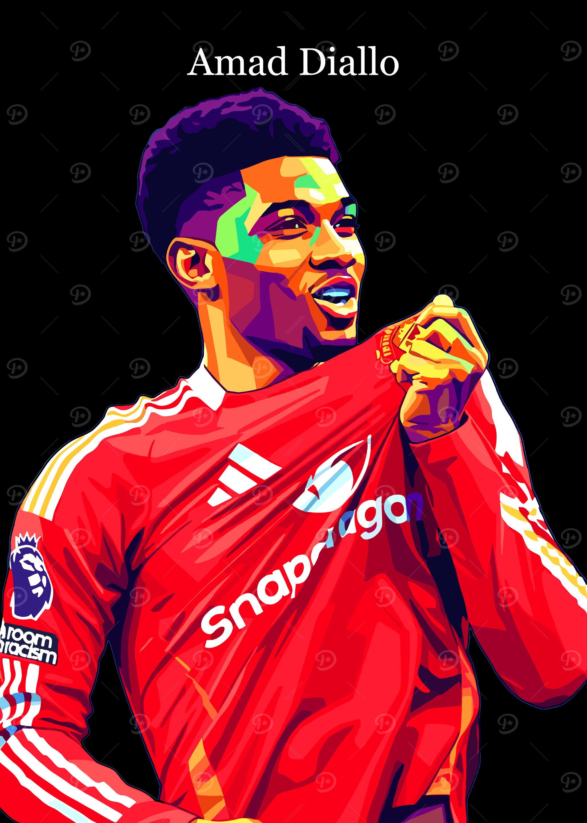 Amad Diallo Pop Art Portrait