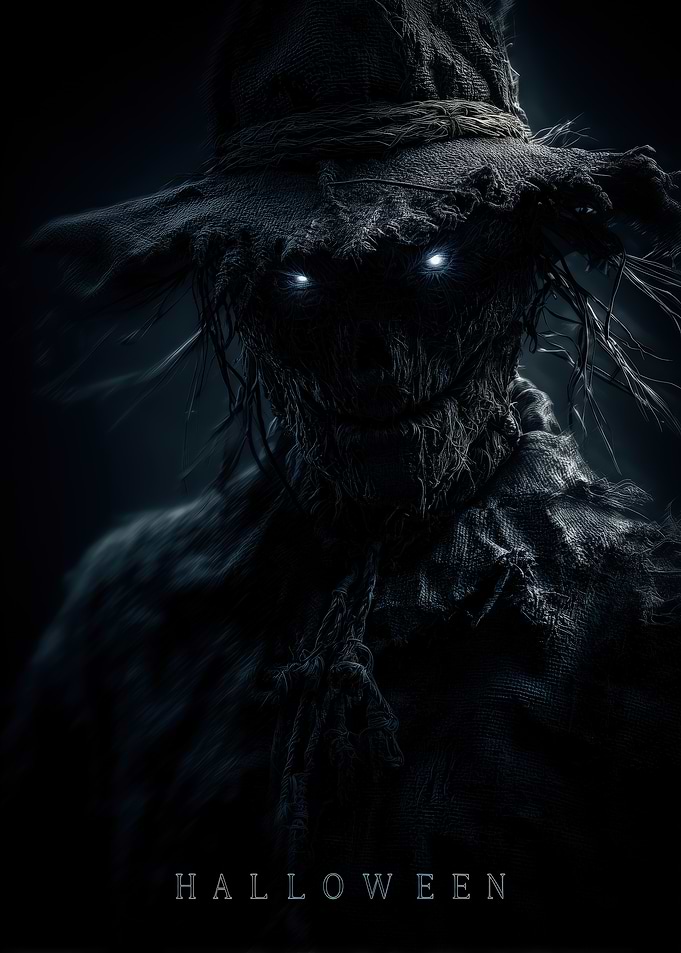 Creepy Halloween Scarecrow