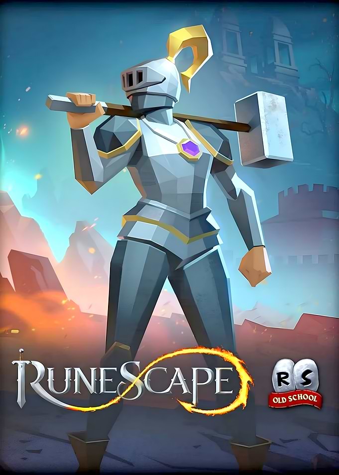 Runescape Old School Knight Illustration