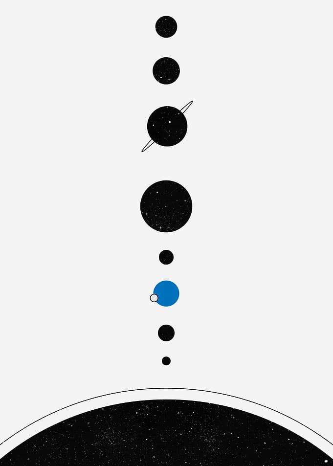 Minimalist Solar System Planet Alignment