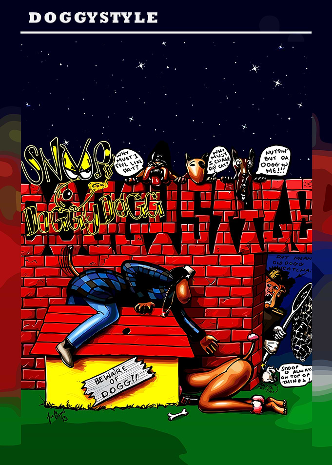 Snoop Dogg Doggystyle Album Cover Art