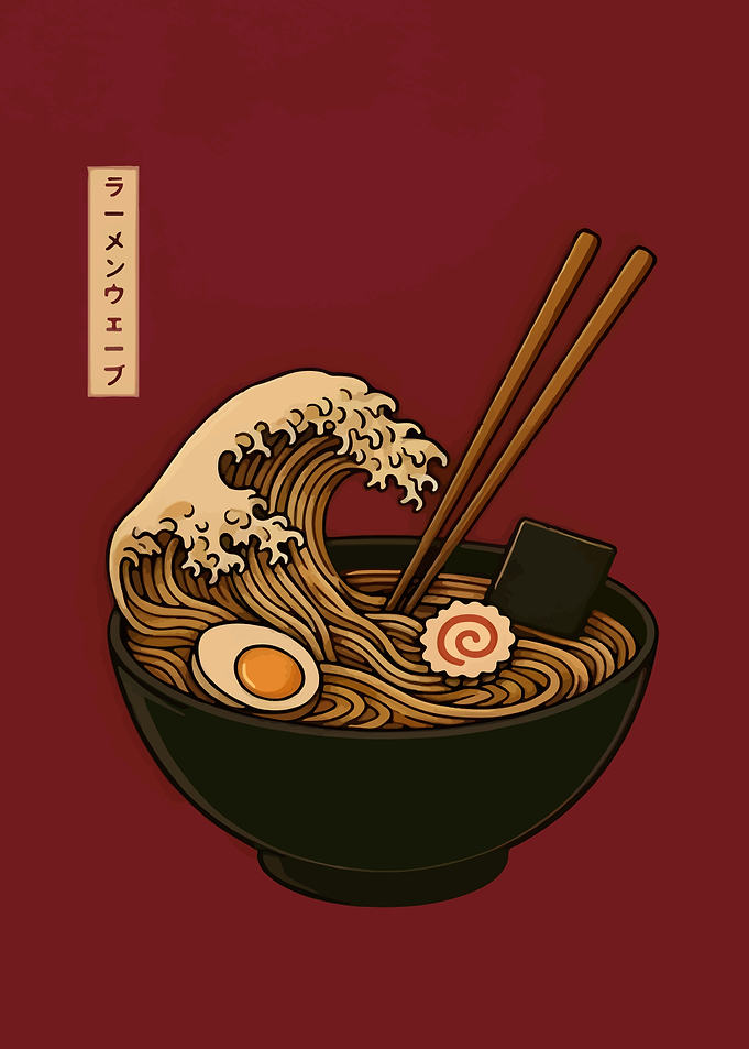 Ramen Wave Art