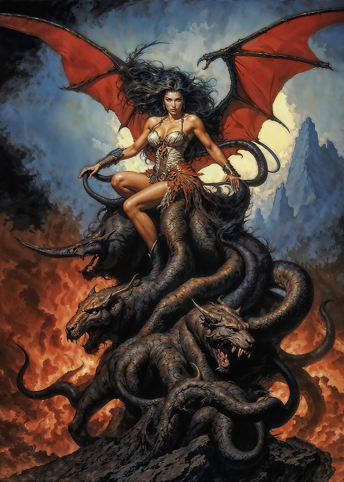 The Black Rose of Creation Queen Lilith on Hydra
