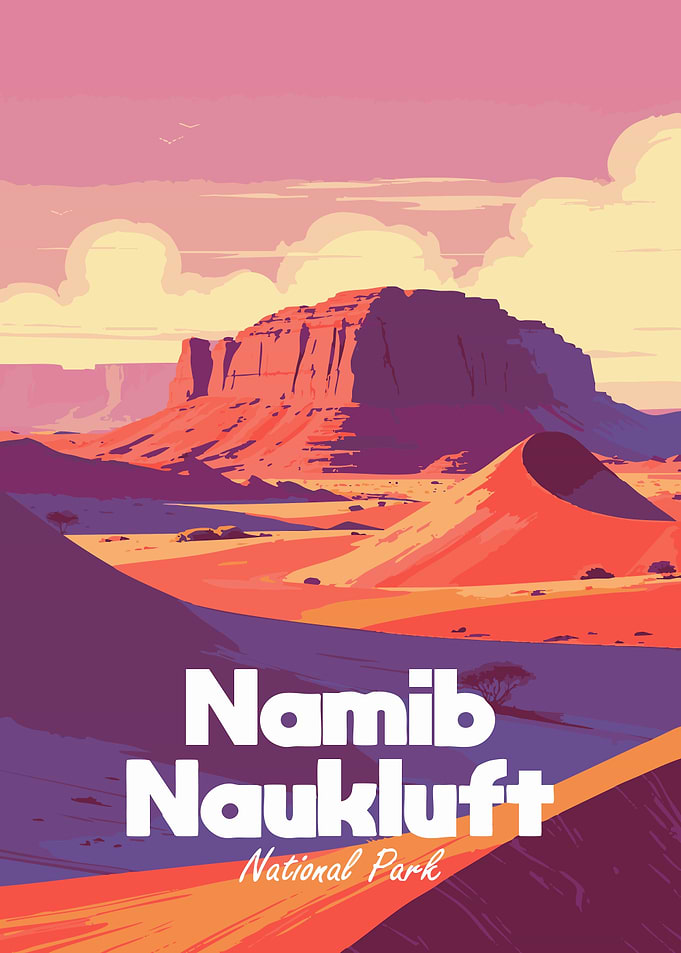 Namib Naukluft National Park Poster