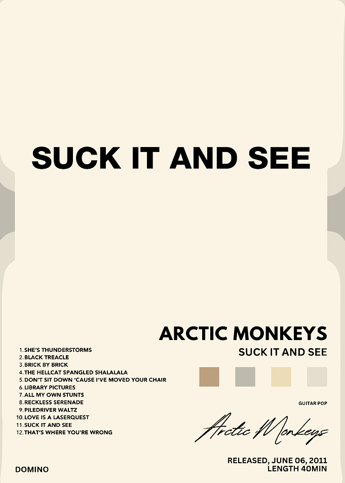 Arctic Monkeys - Suck It and See