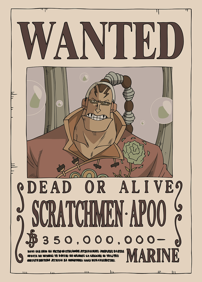 Scratchmen Apoo Wanted