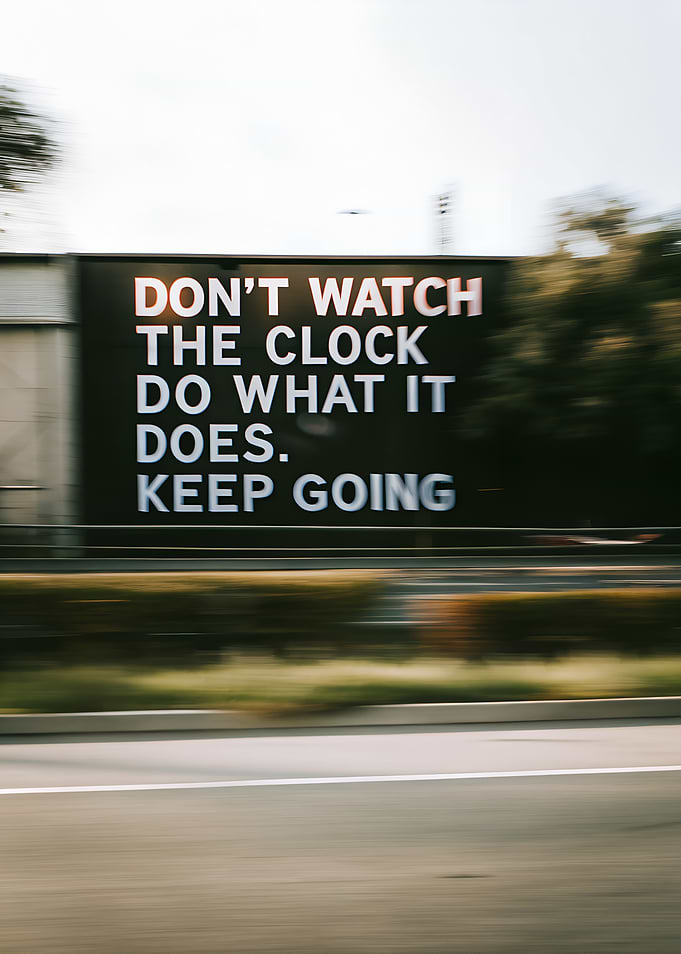 Keep Going Inspirational Quote