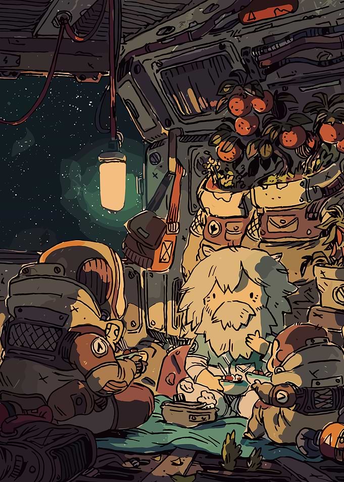 Cozy Space Crew Meal