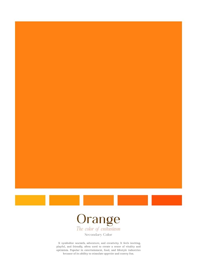 Orange Color Psychology
