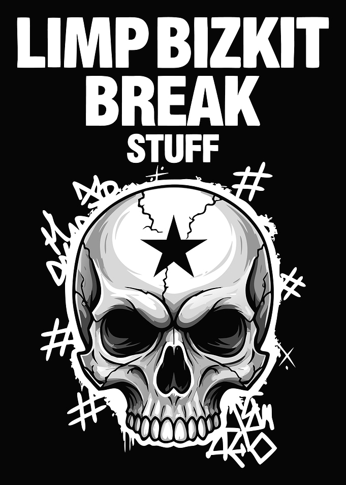 Limp Bizkit Break Stuff Skull