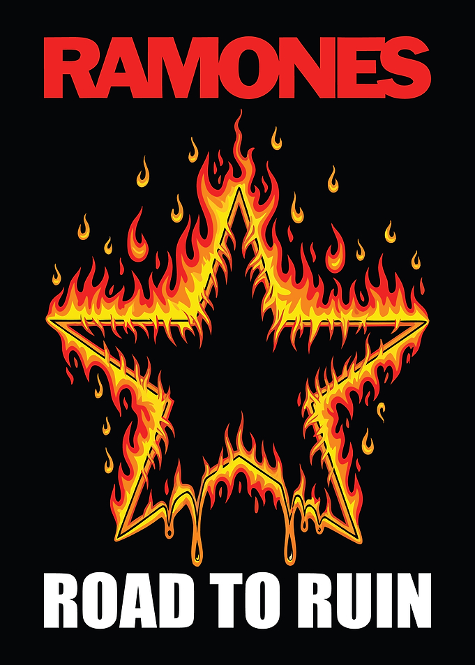 Ramones Road to Ruin Album Art
