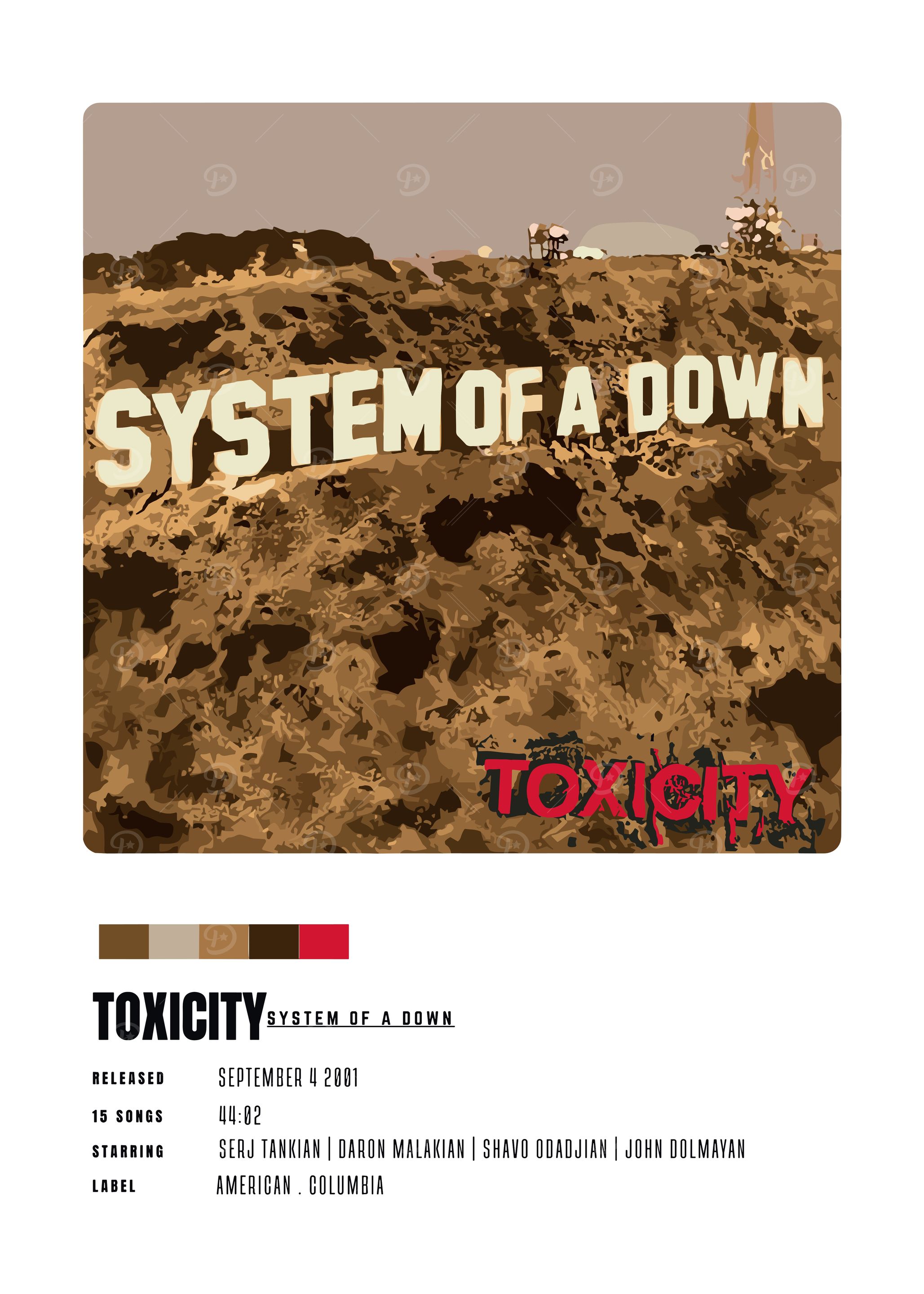 System of a Down - Toxicity Album