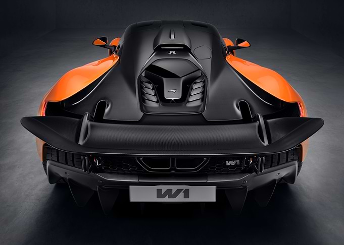 McLaren P1 GTR Rear View