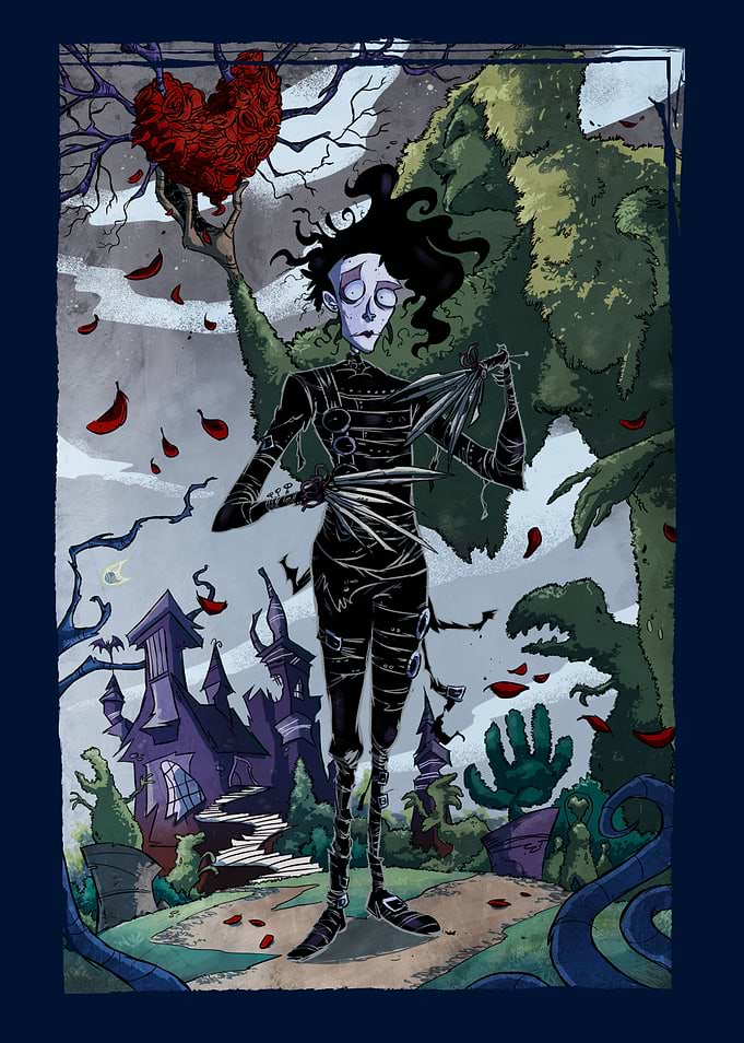 Edward Scissorhands: A Sculpted Heart