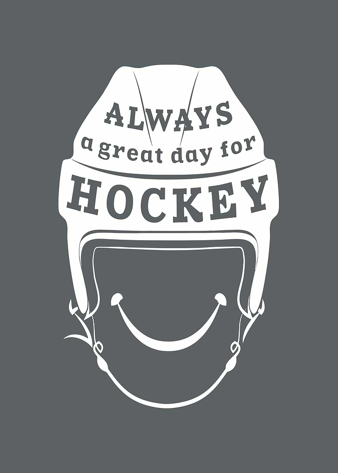 Always a great day for hockey