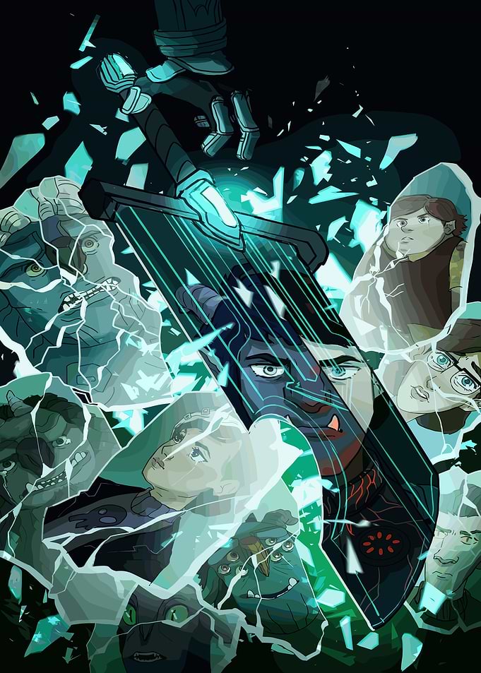 Trollhunters: Tales of Arcadia Key Art