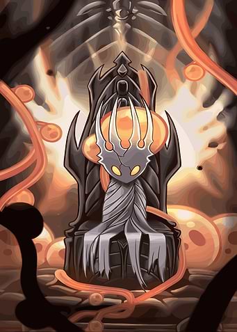 Hollow Knight: The Radiance on Throne