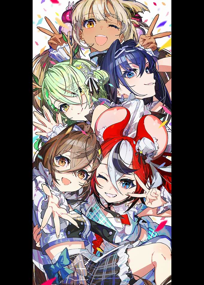 Hololive Council Group Anime Art