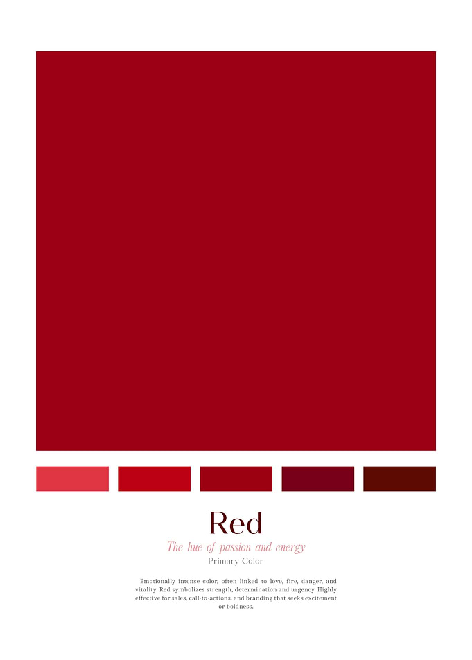 Red Color Psychology