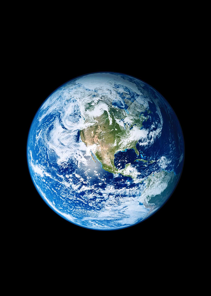earth from space