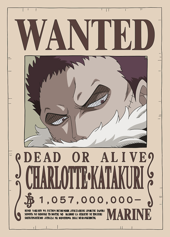 Charlotte Katakuri Wanted
