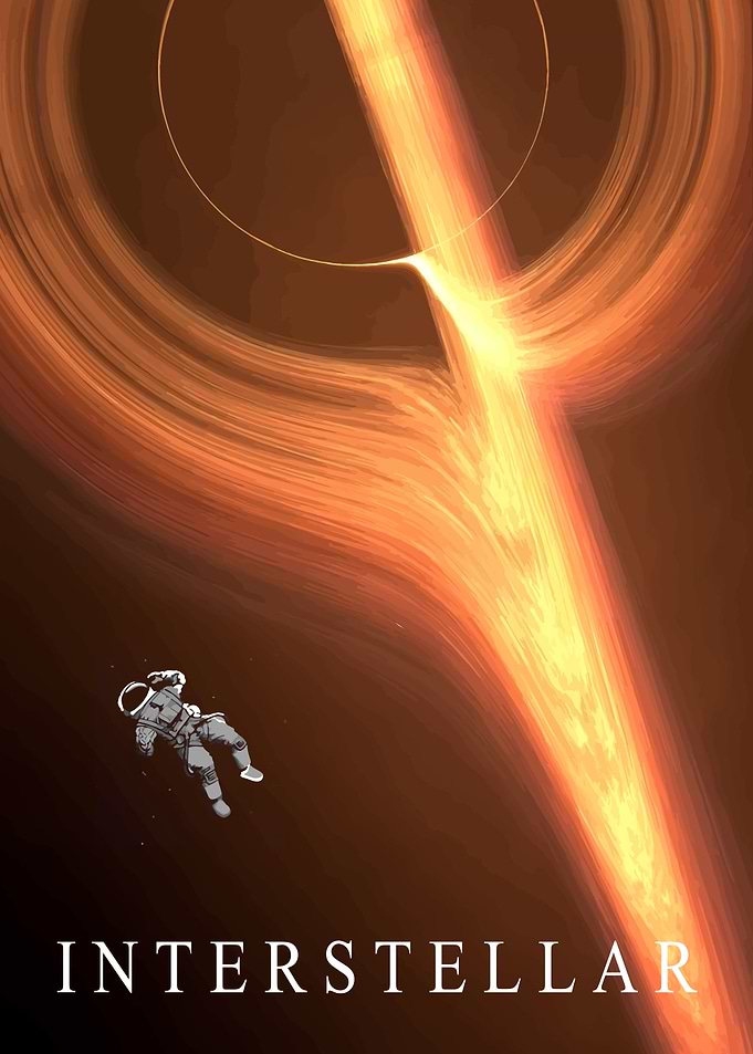 Interstellar Movie Poster Art