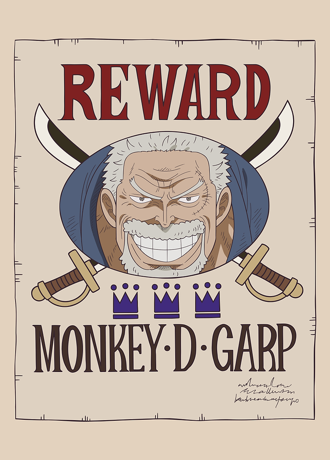 Monkey D. Garp Wanted