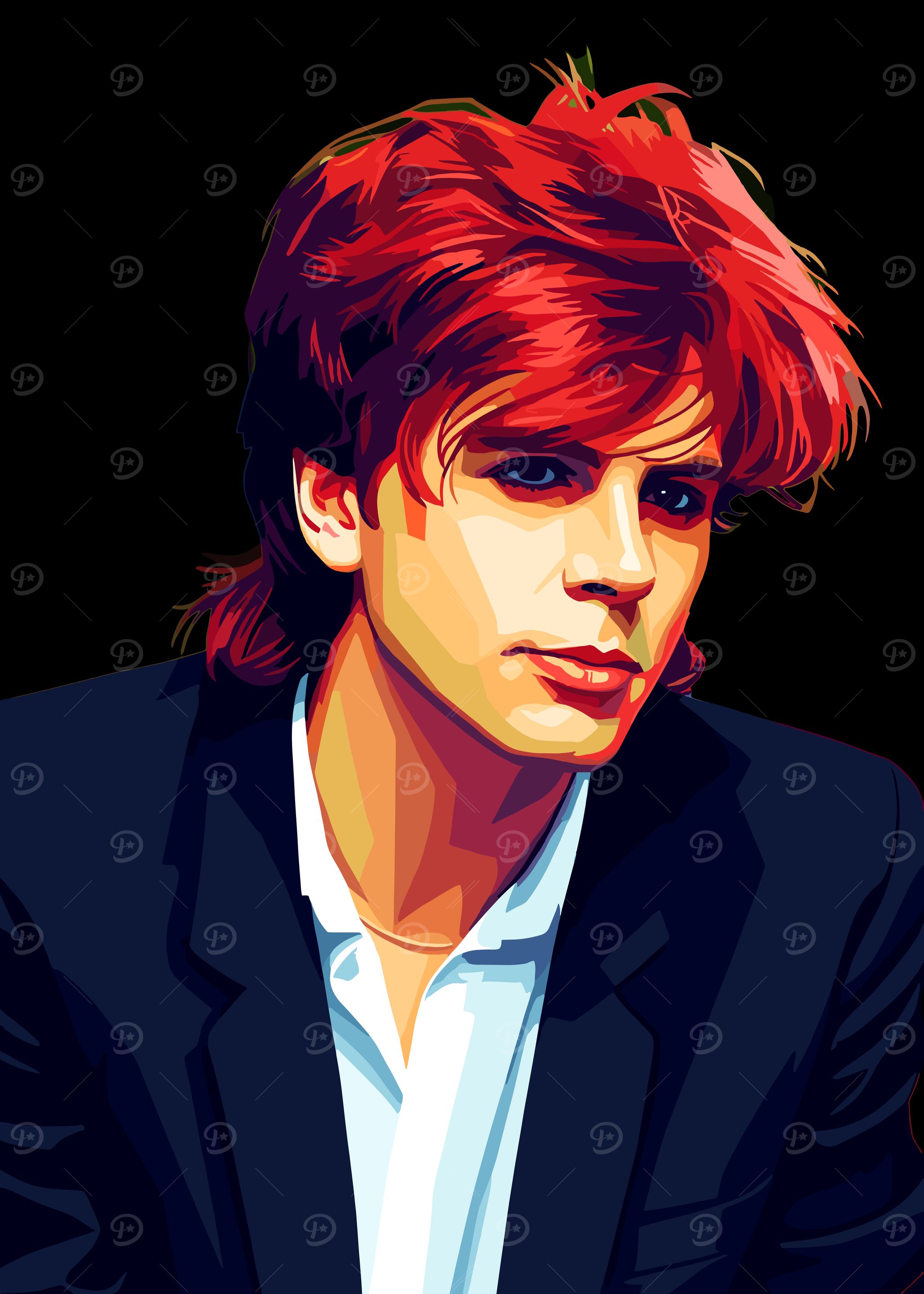 John Taylor Duran Duran Portrait